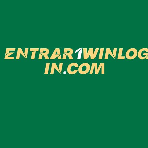 Logo da ENTRAR1WINLOGIN